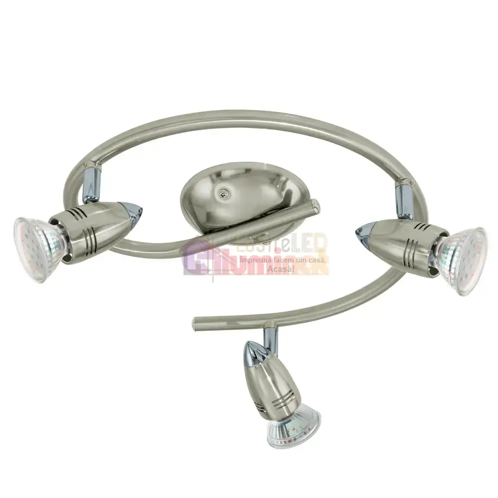 Lustra MAGNUM-LED cu 3 Spoturi Silver 29.5CM Chandeliers