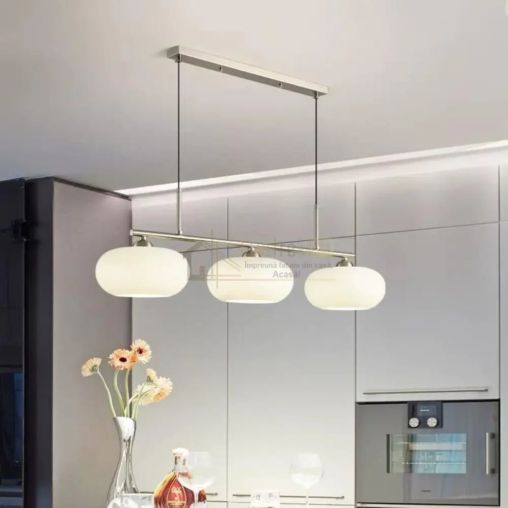 Lustra MALA Silver Abajur MAT 3XE27 Chandeliers