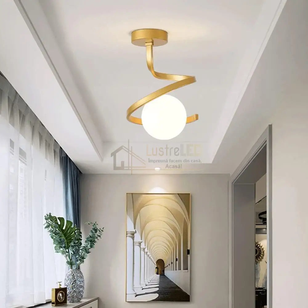 Lustra MERSA Gold Abajur Mat 1xE27 Lighting Fixtures