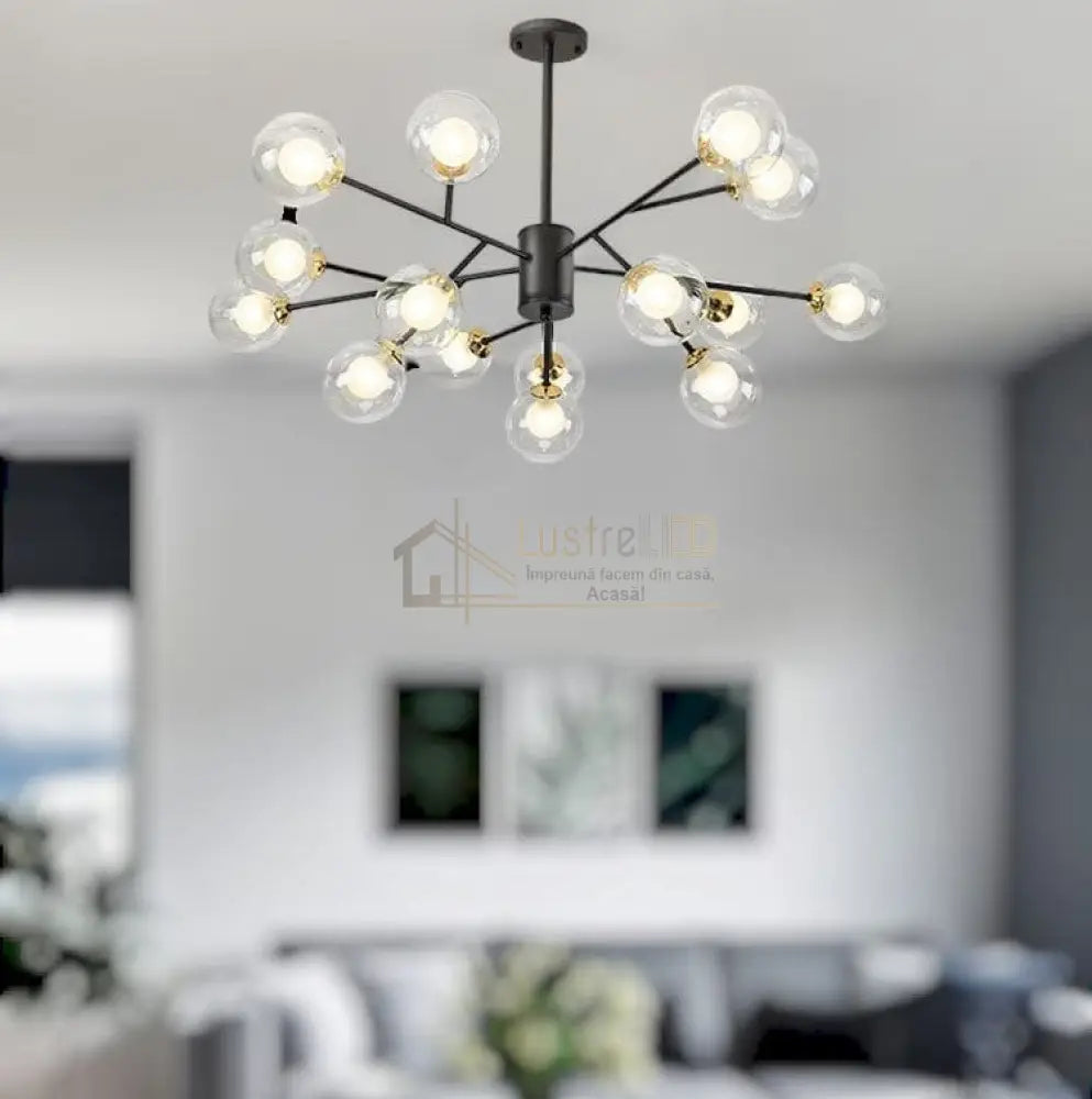 Lustra Nordic Style Abajur Dark Orbs 66104-15 Chandeliers