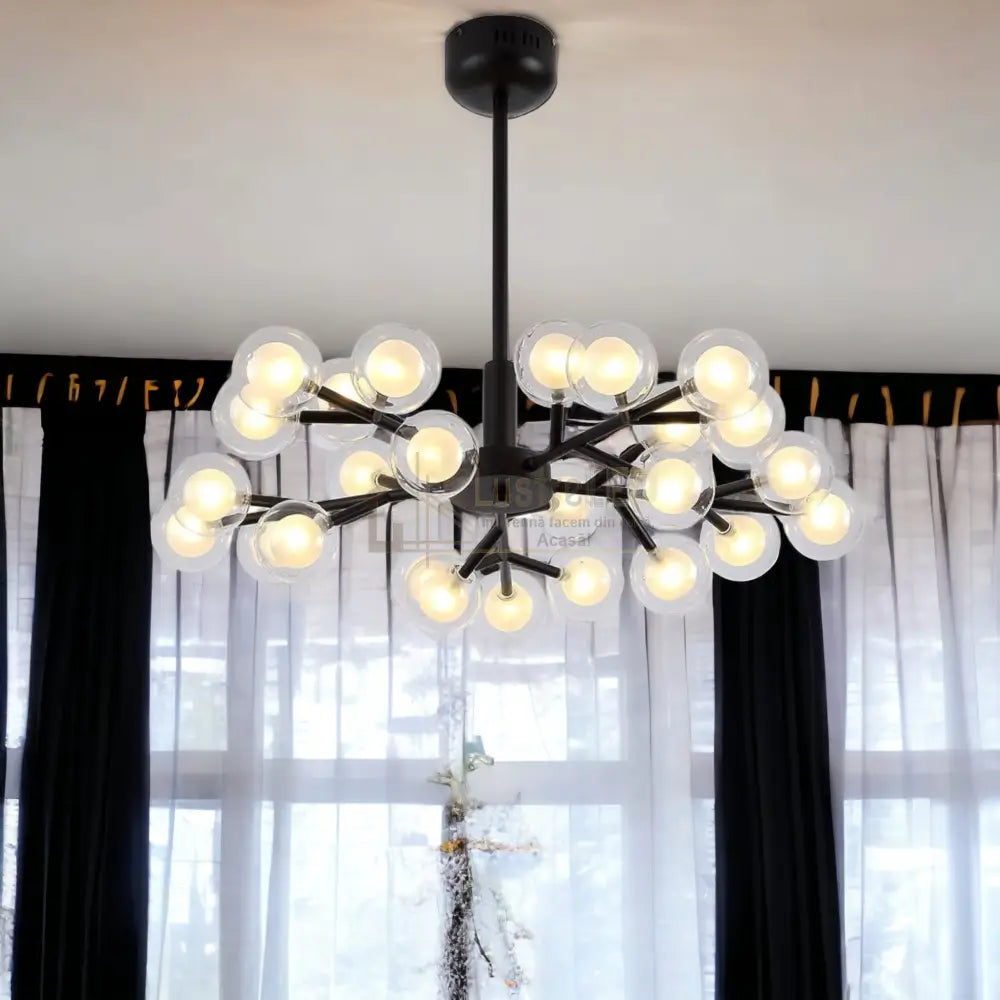 Lustra Nordic Style Abajur Dark Orbs 66104-25 Chandeliers