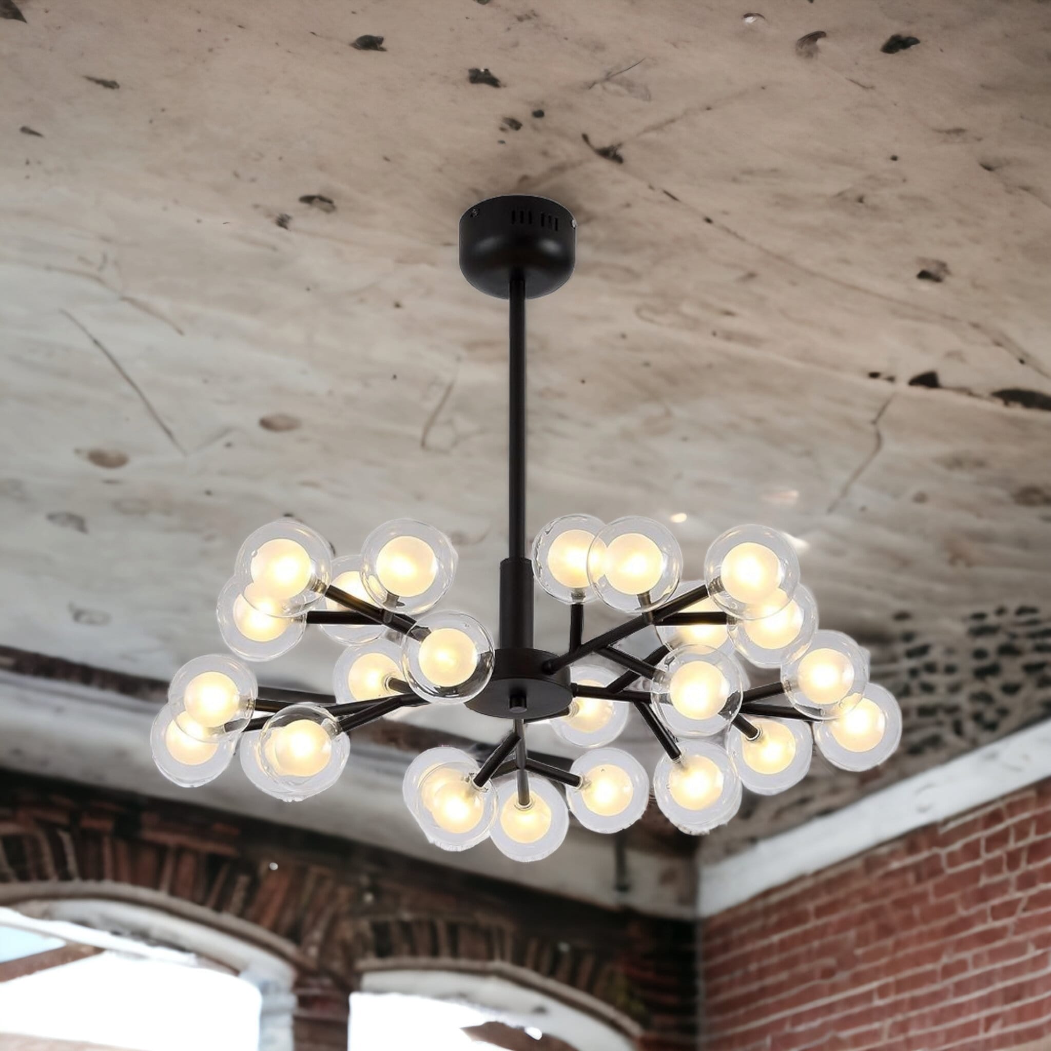 Lustra Nordic Style Abajur Dark Orbs 66104-25