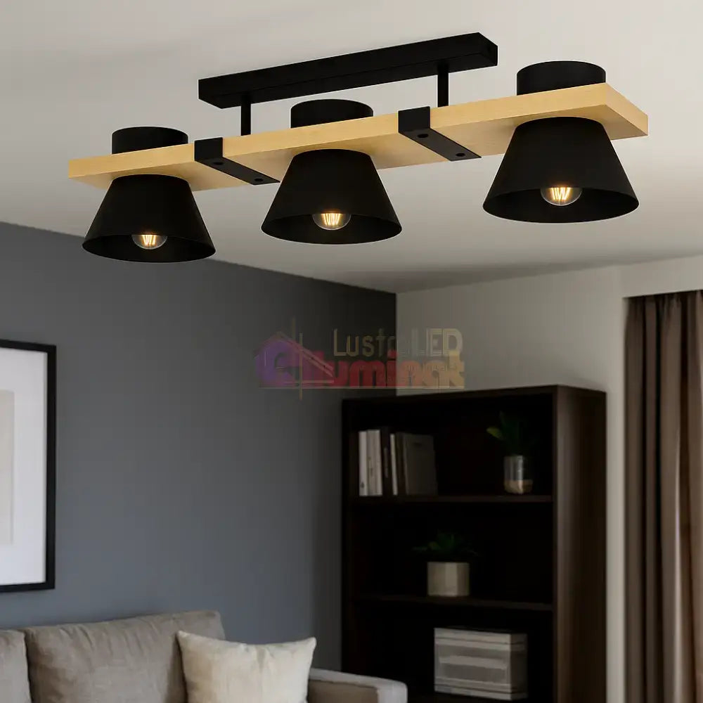 Lustra RETRO 3XE27 MACCLES 43955 lustreled.ro