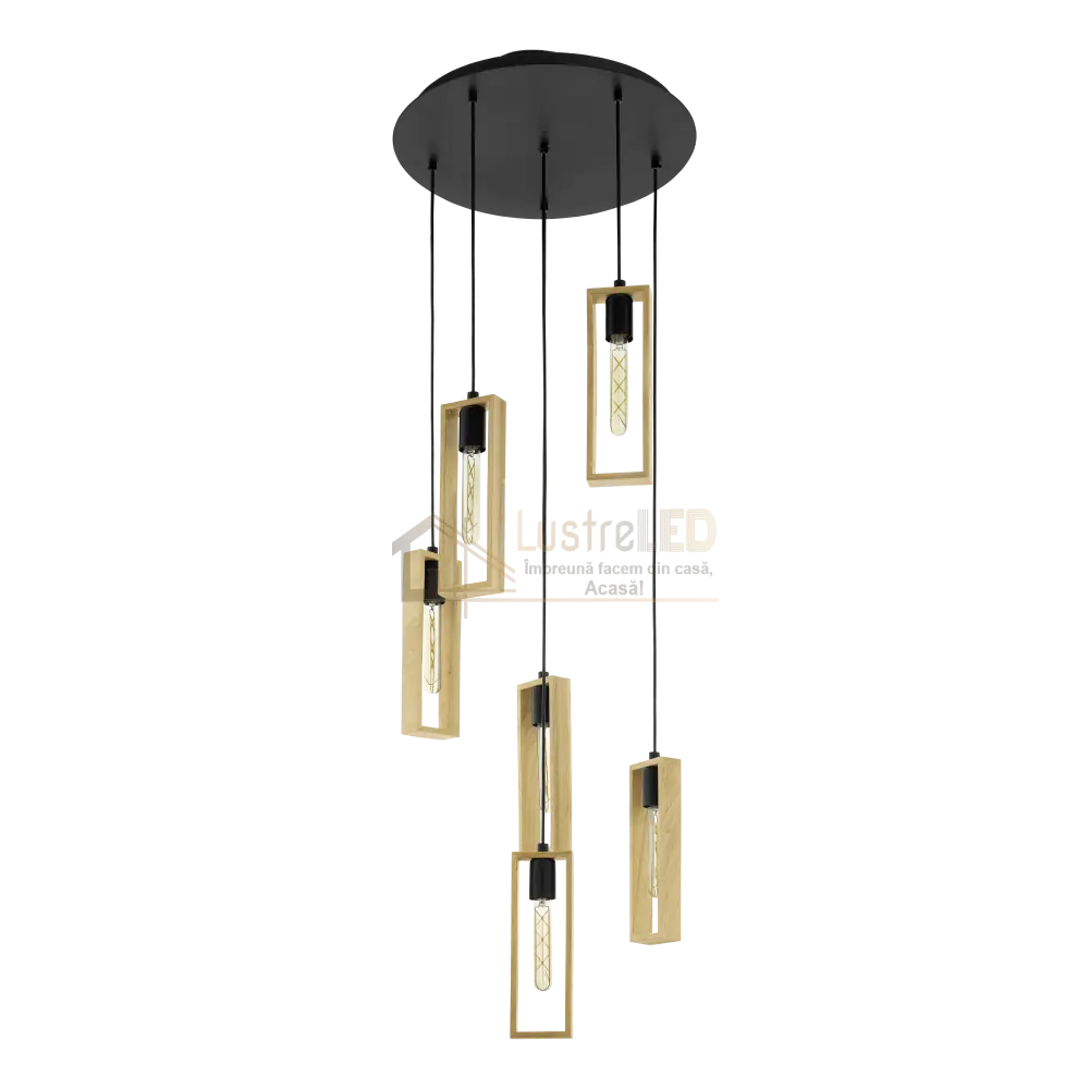 Lustra Retro 6xE27 LITTLETON 44054 lustreled.ro