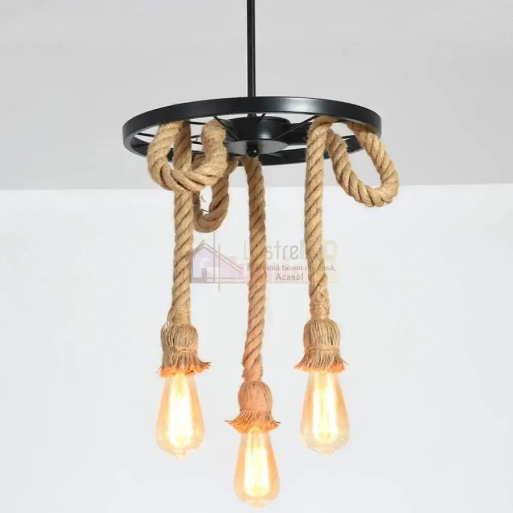 Lustra Retro Design Circle 3Xe27 - A378-3 Lighting Fixtures