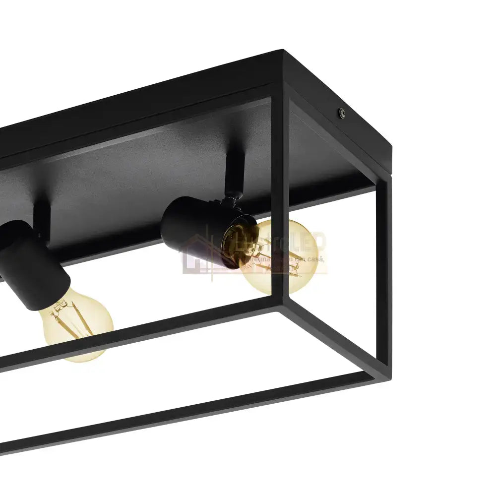 Lustra SILENTINA Black 54CM Eglo Lighting Fixtures