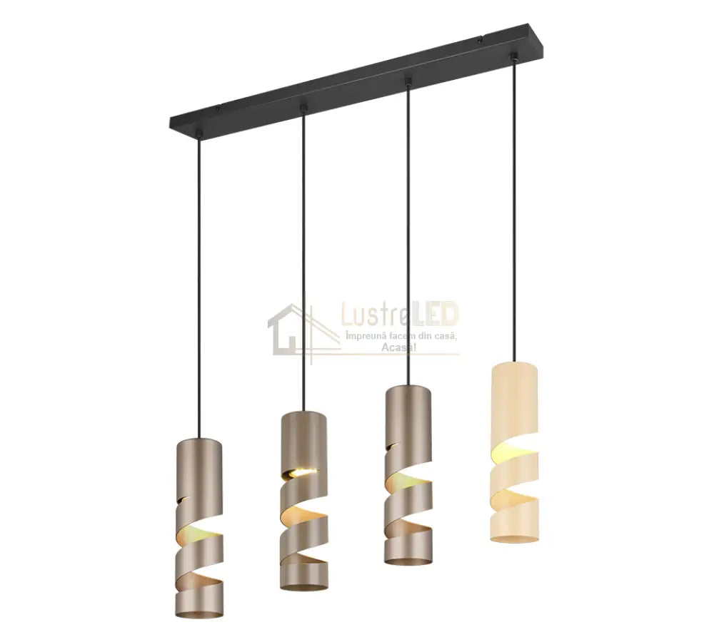 Lustra STREAM Multicolor 4XGU10 SUSPENDATE Lighting