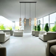 Lustra STREAM Multicolor 4XGU10 SUSPENDATE Lighting