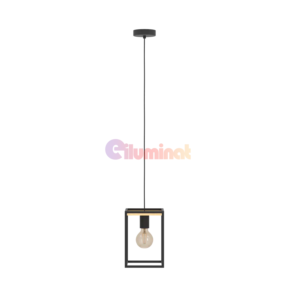 Lustra Suspendata 1xE27 LIBERTAD EGLO 99795 NEGRU + MARO / MINIMALIST DESIGN Lighting Fixtures