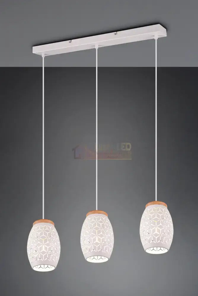 Lustra Suspendata 3xE27 BIDAR Alba ALBA / VINTAGE SI RETRO DESIGN Lighting Fixtures