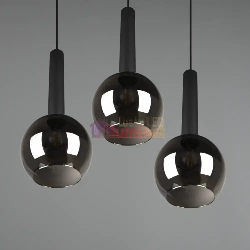 Lustra Suspendata CLAYTON 3xE27 lustreled.ro