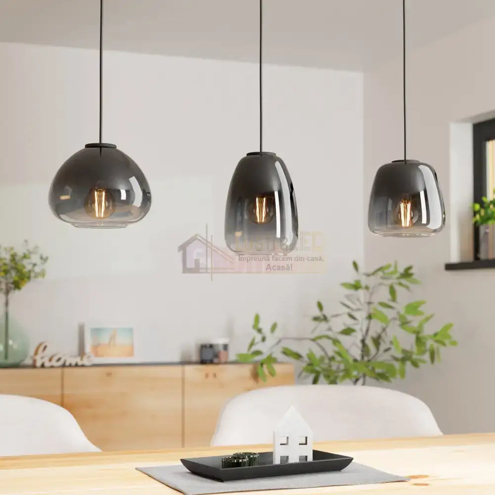 Lustra Suspendata AGUILARES Black 104.5CM NEAGRA / ABAJUR / 104CM Chandeliers