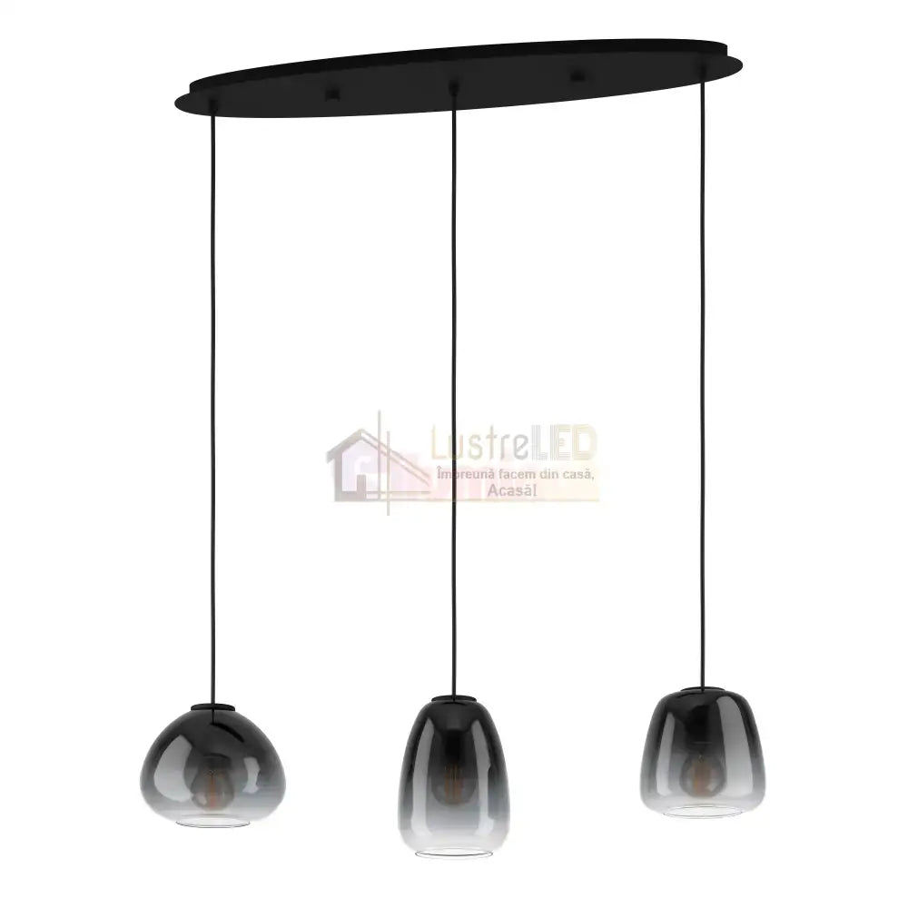 Lustra Suspendata AGUILARES Black 104.5CM NEAGRA / ABAJUR / 104CM Chandeliers