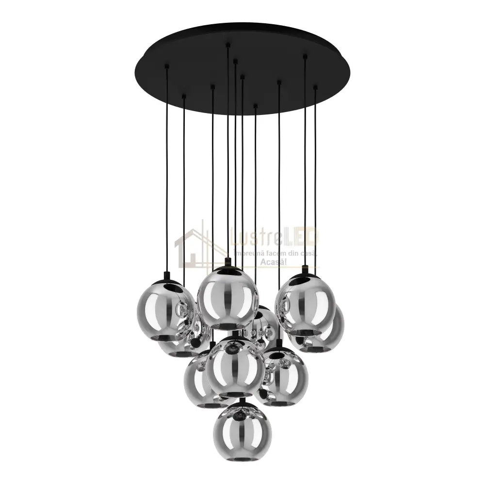 Lustra Suspendata ARISCANI Black Eglo Chandeliers