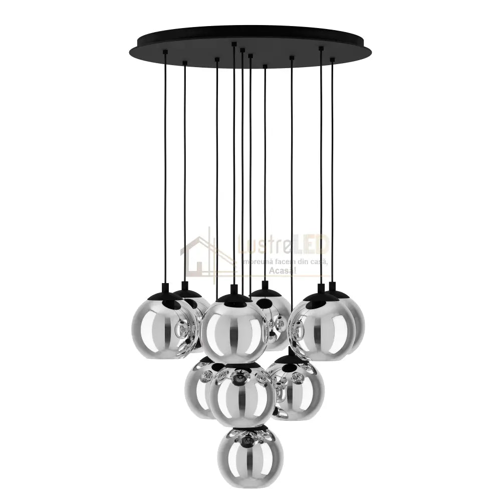 Lustra Suspendata ARISCANI Black Eglo Chandeliers