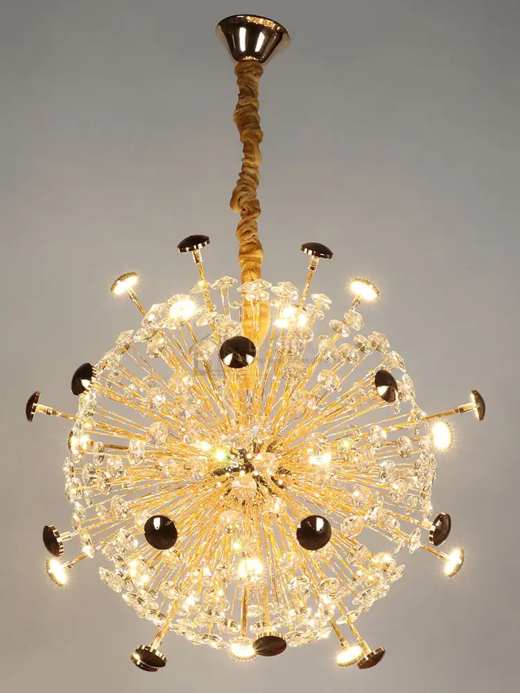 Lustra Suspendata Crystal Priceless Gold Chandeliers