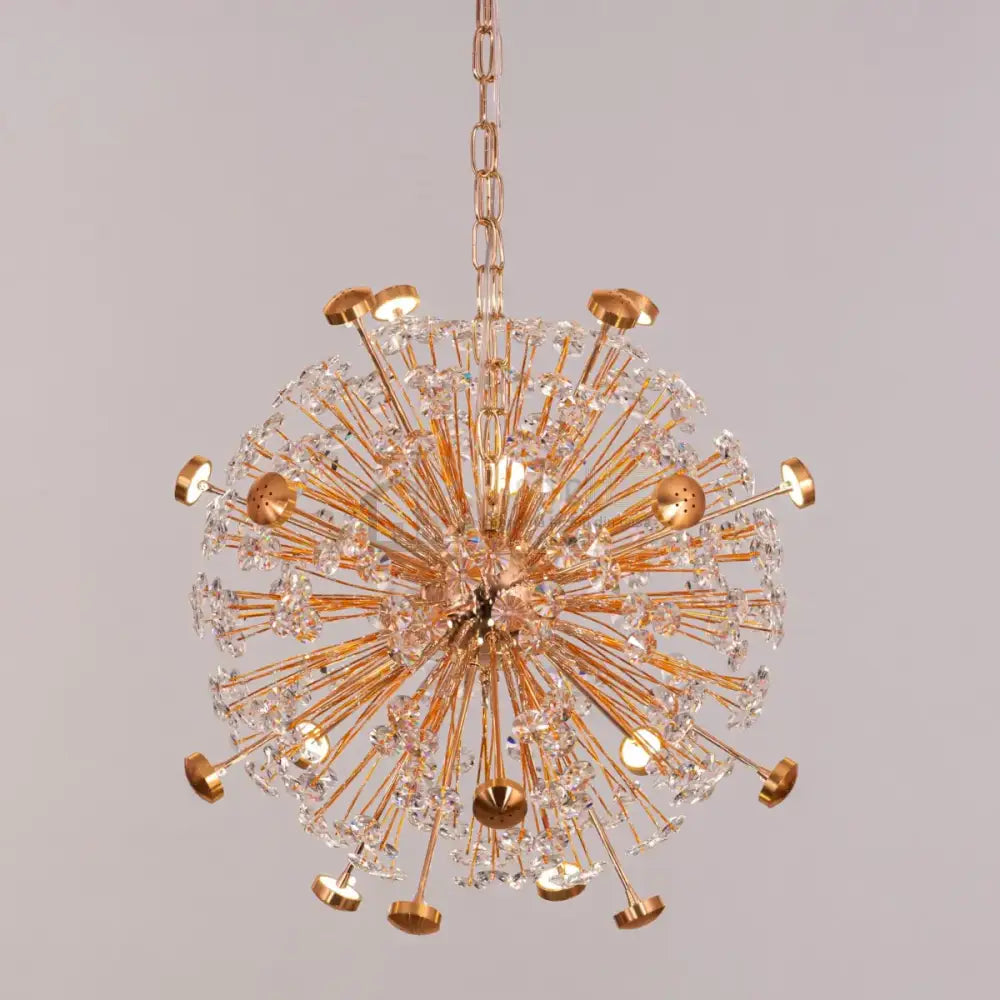 Lustra Suspendata Crystal Priceless Gold Chandeliers