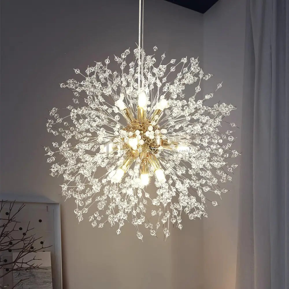 Lustra Suspendata Crystal Sigma Gold Chandeliers