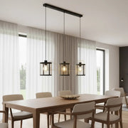 Lustra Suspendata DELLOW Black Eglo Chandeliers