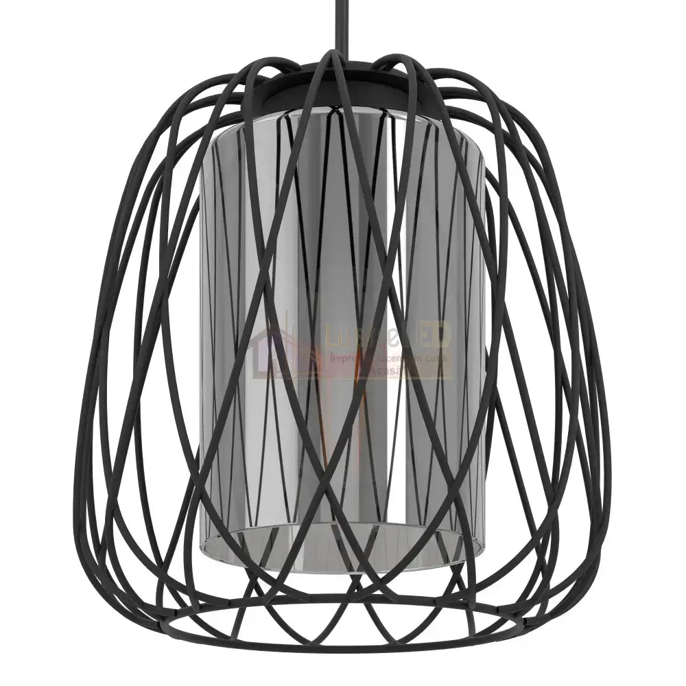 Lustra Suspendata FLORESTA Black 110CM NEAGRA / ABAJUR / 110CM Chandeliers