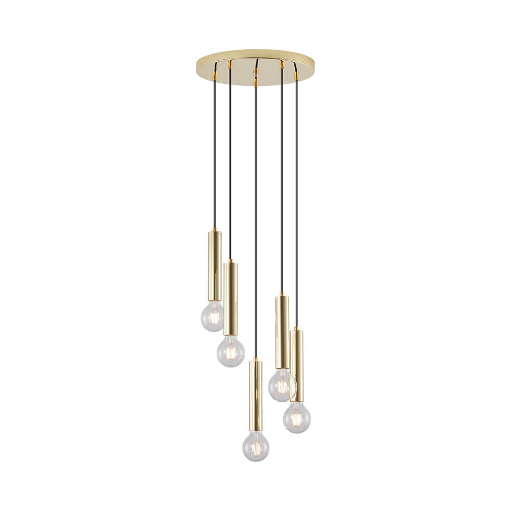 Lustra Suspendata 5 GOLDEN DROP