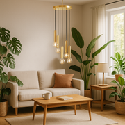 Lustra Suspendata 5 GOLDEN DROP