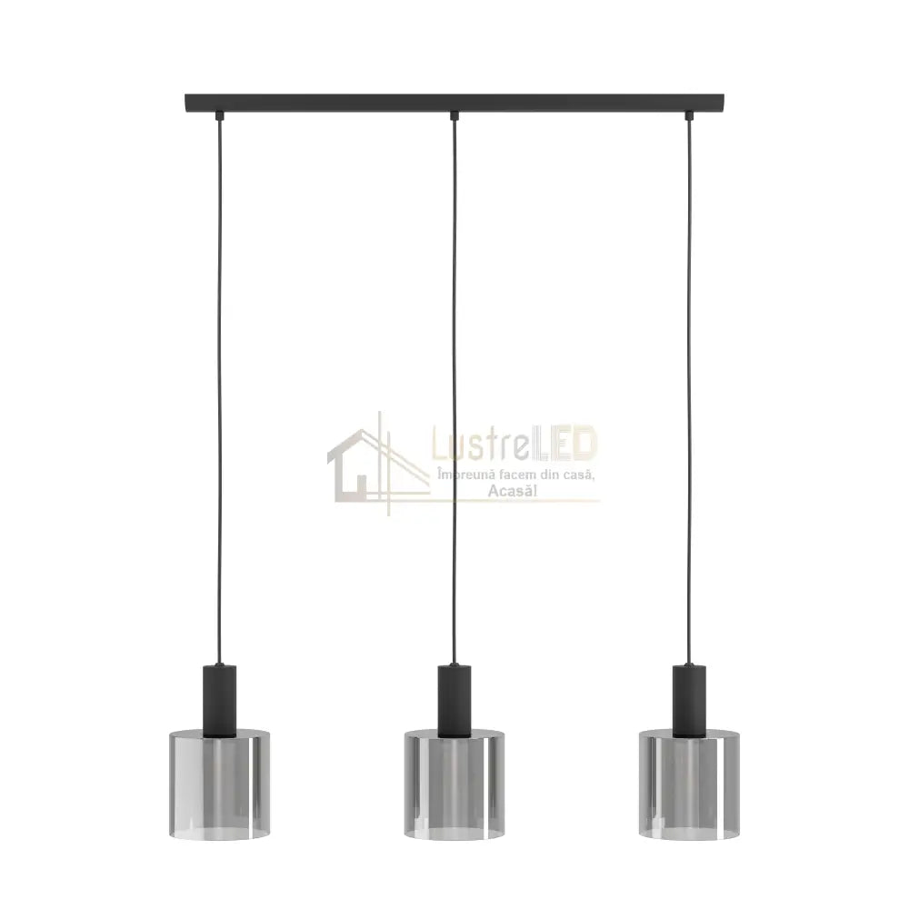 Lustra Suspendata GOROSIBA Black Eglo Chandeliers