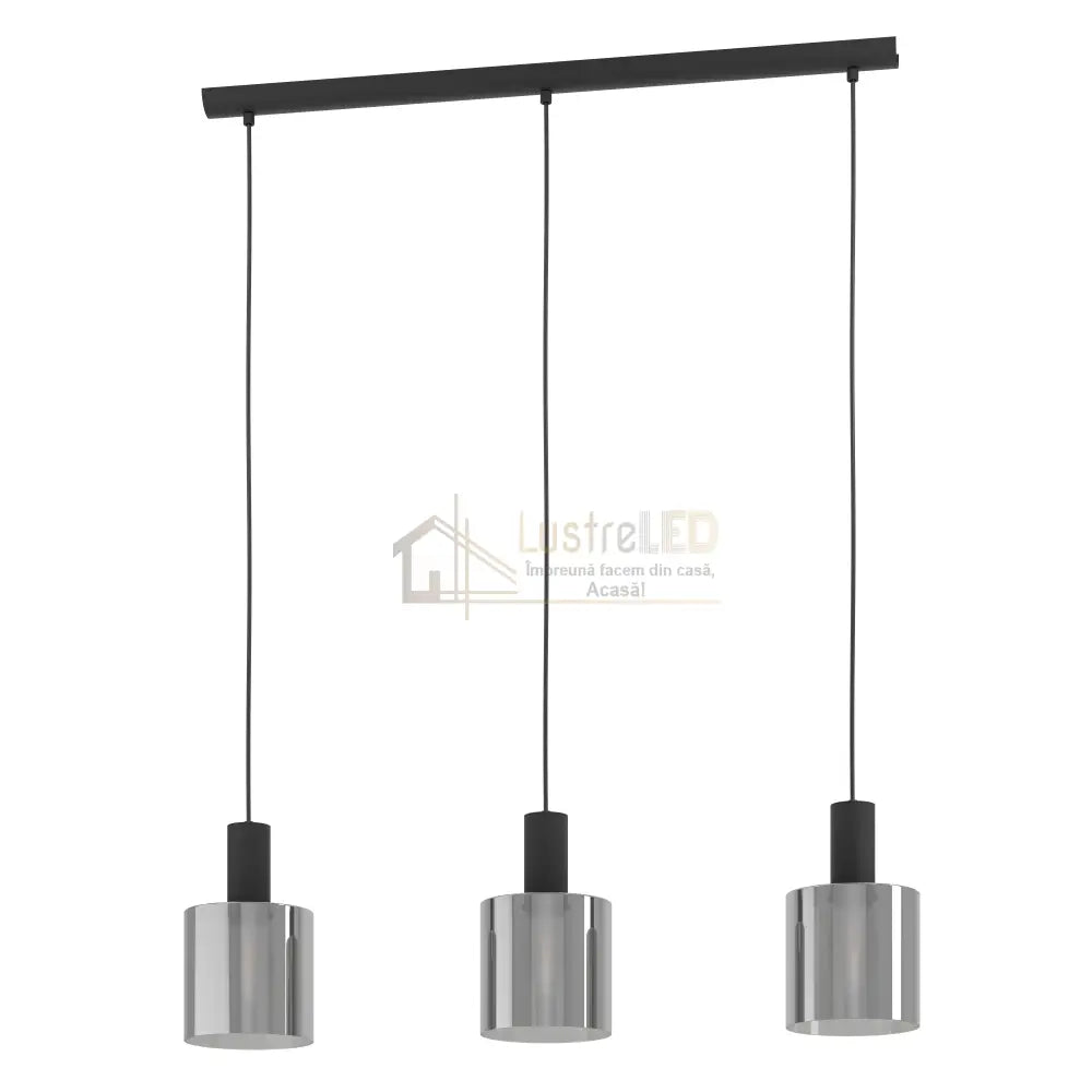 Lustra Suspendata GOROSIBA Black Eglo Chandeliers