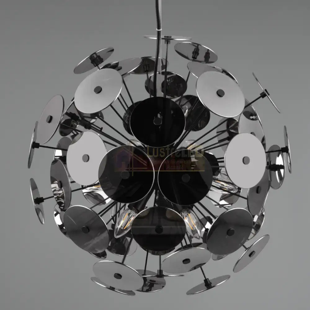 Lustra Disco 6xE14 Suspendata CHROME / SUSPENDATE Lighting Fixtures