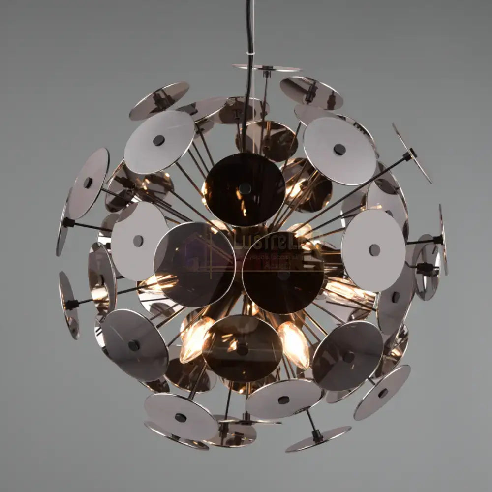 Lustra Disco 6xE14 Suspendata CHROME / SUSPENDATE Lighting Fixtures