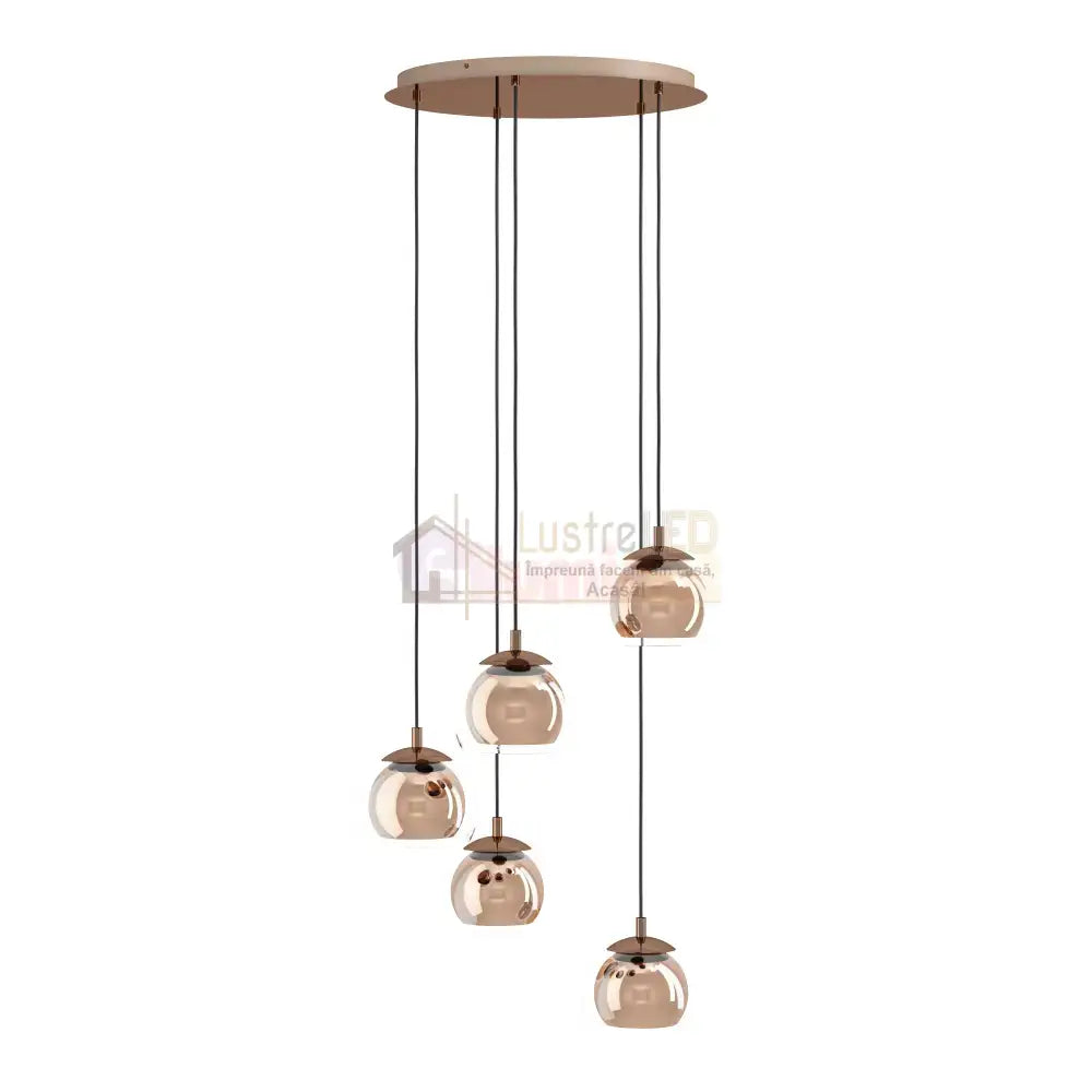Lustra Suspendata ROCAMAR 1 Gold 150CM AURIE / ABAJUR / 110CM Chandeliers