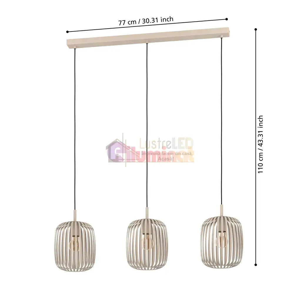 Lampa Suspendata ROMAZZINA EGLO 900497 lustreled.ro