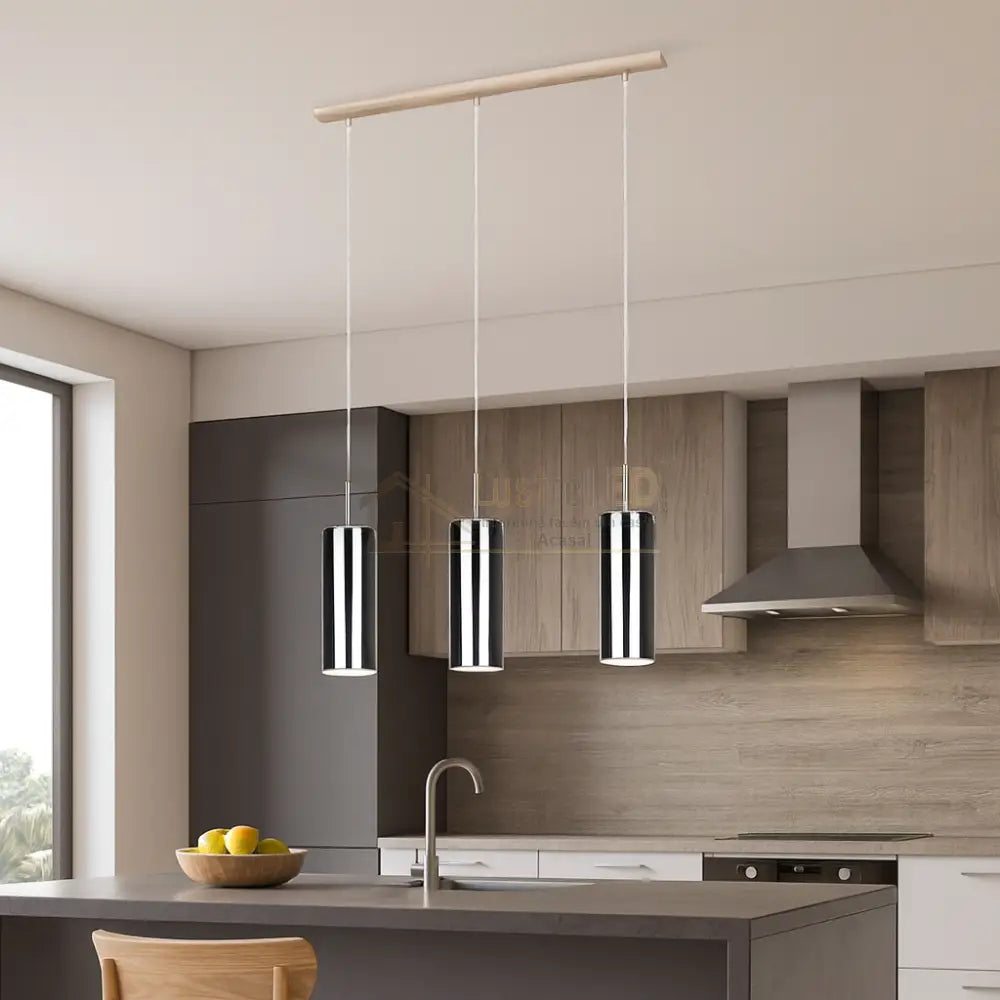 Lustra Suspendata SELVINO Silver 110CM ARGINTIE / SUSPENDATE / 110CM Chandeliers