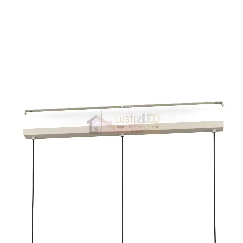 Lustra Suspendata VALDIOLA Cream 110CM Crem / ABAJUR / 110CM Chandeliers
