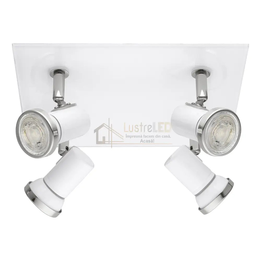 Lustra TAMARA 1 cu 4 Spoturi 26CM Eglo 26CM / APLICA PERETE / TAVAN Chandeliers
