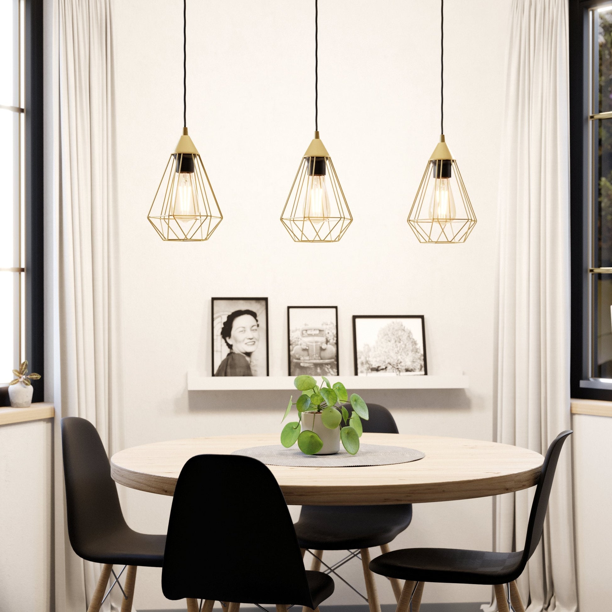 Lustra Vintage 3XE27 TARBES 43682 ALAMA / VINTAGE SI RETRO DESIGN Lighting Fixtures