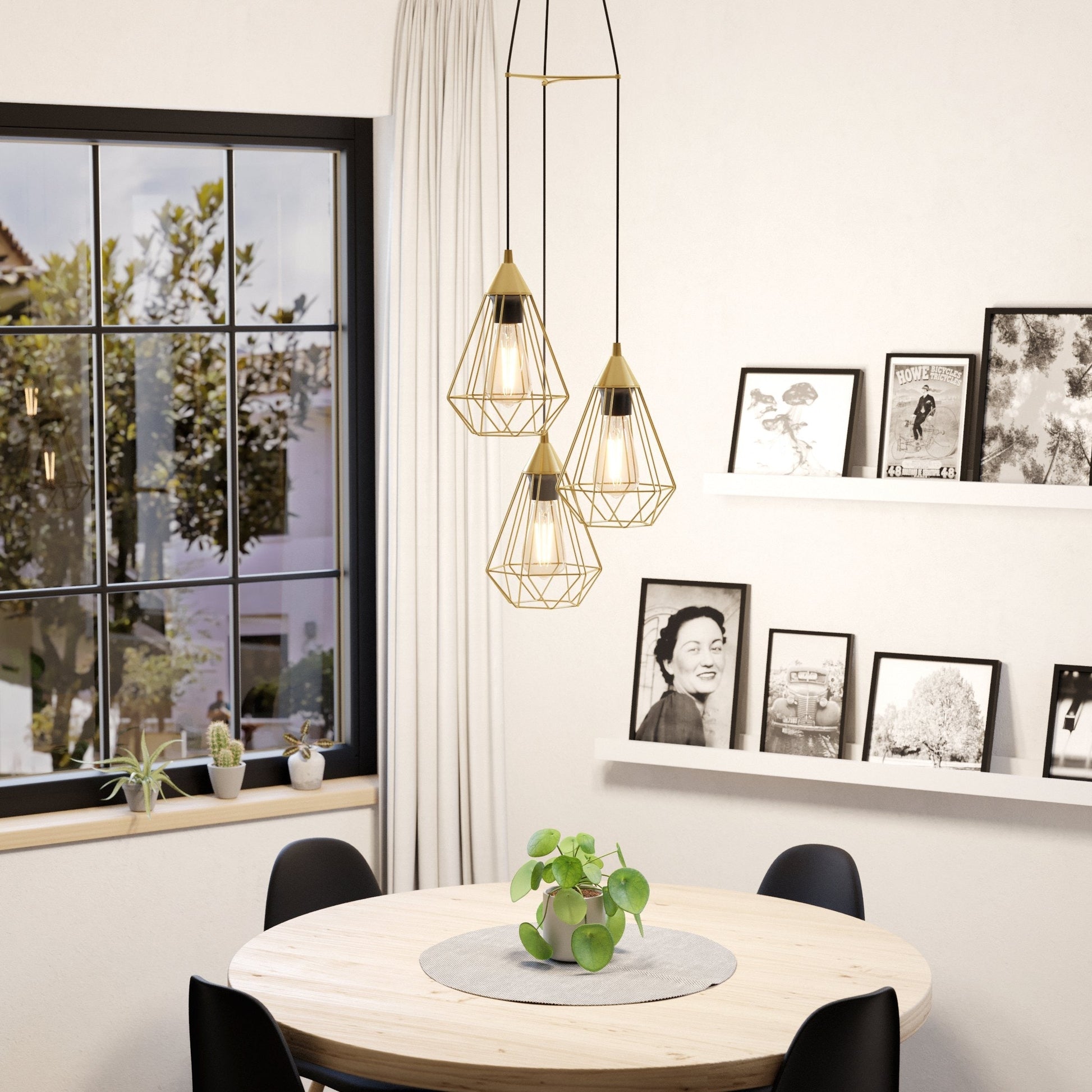 Lustra Vintage 3XE27 TARBES 43683 ALAMA / VINTAGE SI RETRO DESIGN Lighting Fixtures