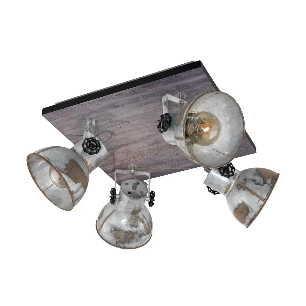 Lustra Vintage BARNSTAPLE cu 4 Spoturi 45CM VINTAGE SI RETRO DESIGN / 44.5CM Chandeliers