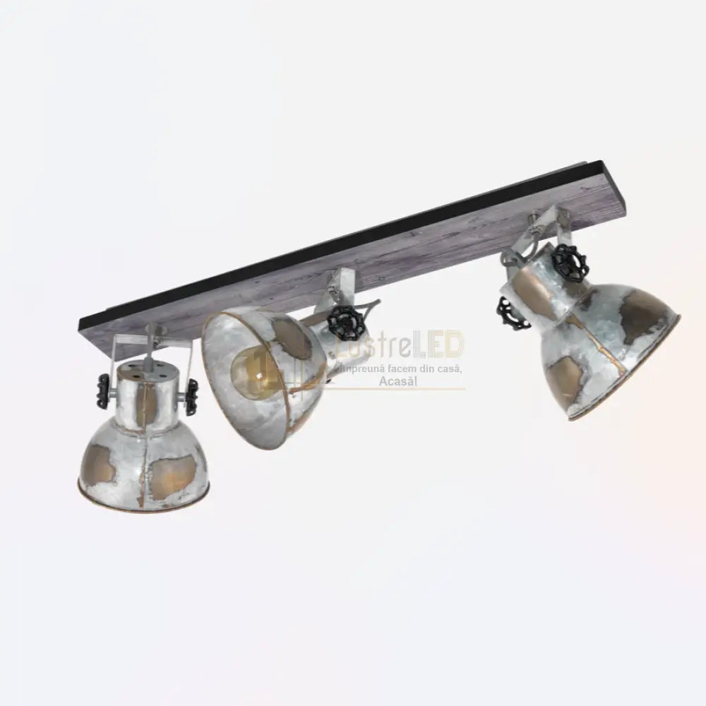Lustra Vintage Cu 3 Spoturi Reglabile BARNSTAPLE 75CM Lighting Fixtures