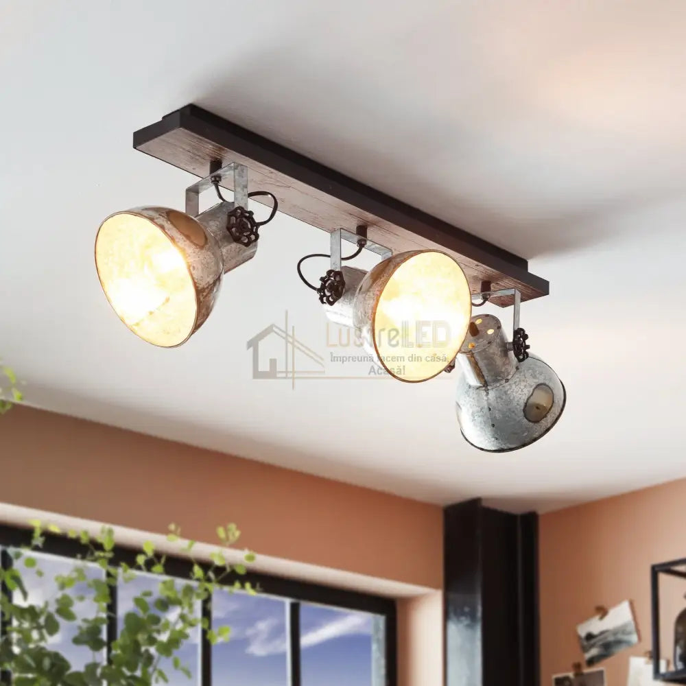 Lustra Vintage Cu 3 Spoturi Reglabile BARNSTAPLE 75CM Lighting Fixtures