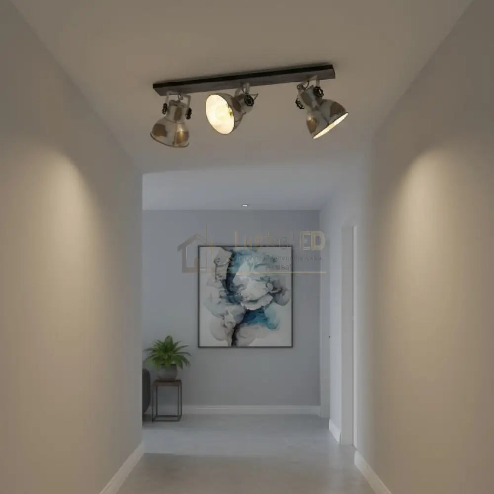 Lustra Vintage Cu 3 Spoturi Reglabile BARNSTAPLE 75CM Lighting Fixtures