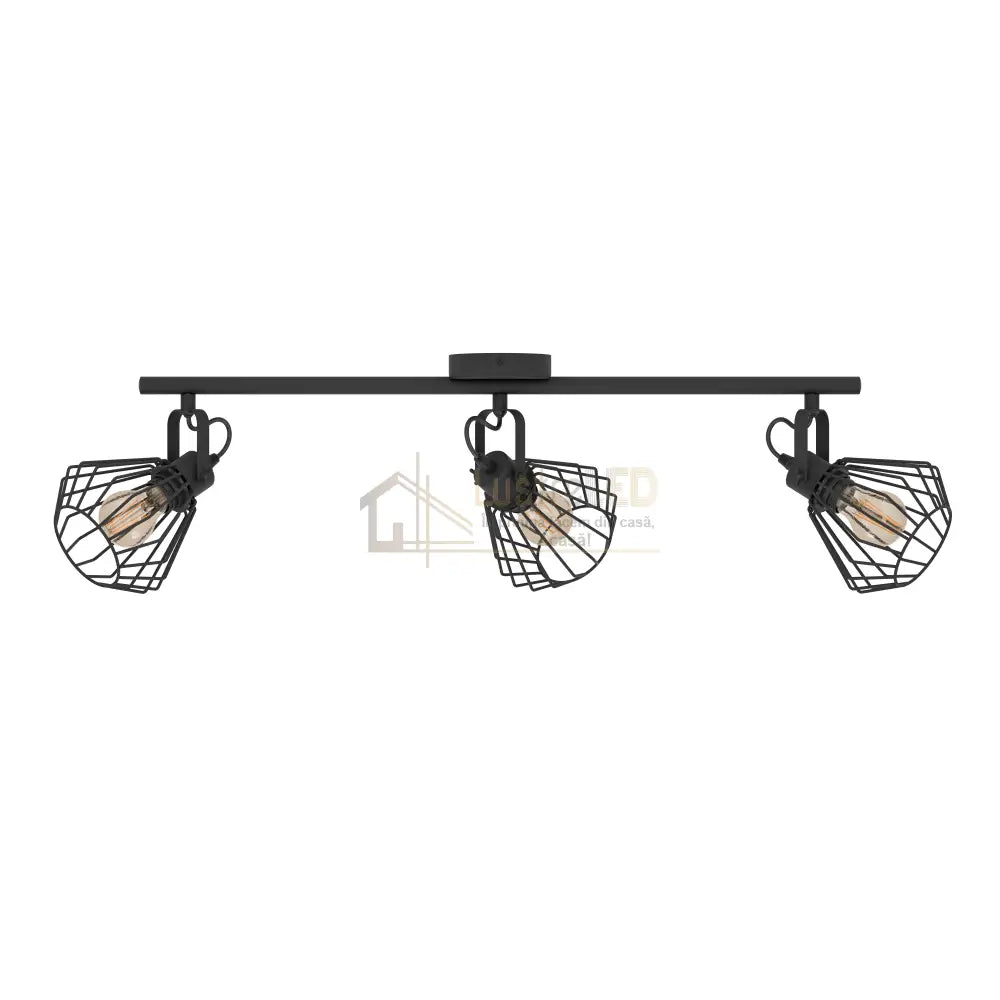 Lustra Vintage Cu 3 Spoturi Reglabile TABILLANO 78CM Lighting Fixtures