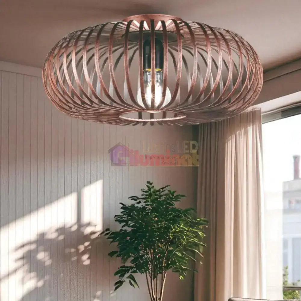 Lustra Vintage Cupru 1xE27 JOHANN lustreled.ro