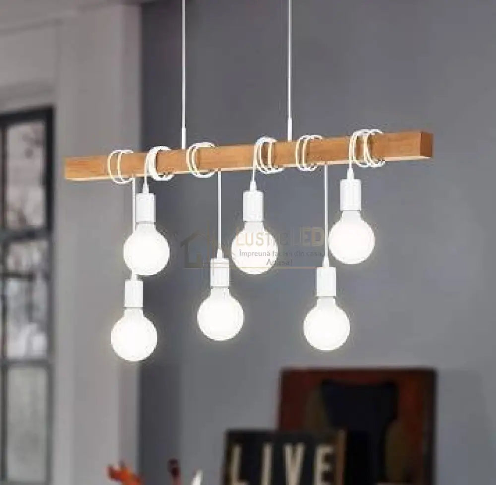Lustra Vintage Eglo Townshend 33165 Lighting Fixtures