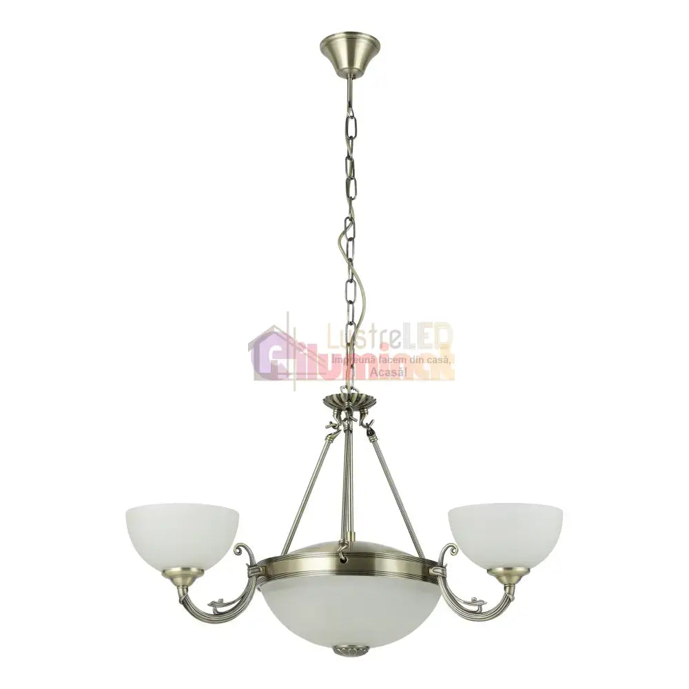 Lustra Vintage Maxi SAVOY Bronze 110x74CM BRONZ / VINTAGE SI RETRO DESIGN Lighting Fixtures