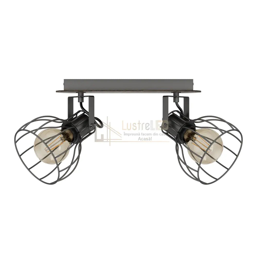Lustra Vintage SAMBATELLO cu 2 Spoturi 34CM VINTAGE SI RETRO DESIGN / 34CM Chandeliers