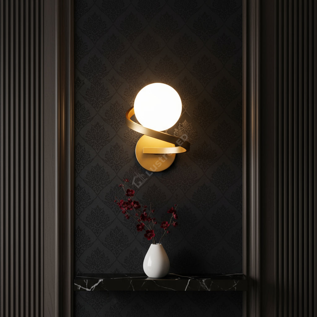 Aplica Abajur LINO 1xE27 Gold