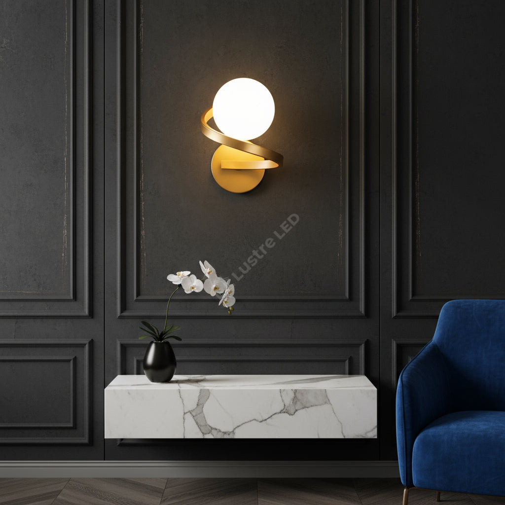 Aplica Abajur LINO 1xE27 Gold