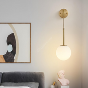 Aplica Ajustabila Slim Nordic Style Gold Abajur Mat AURIE / ABAJUR / APLICA PERETE Wall Light Fixtures