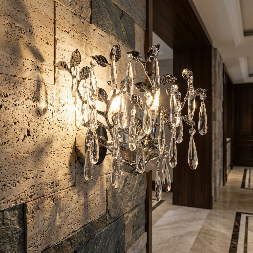 Aplica Cristal Symphony Black+Silver